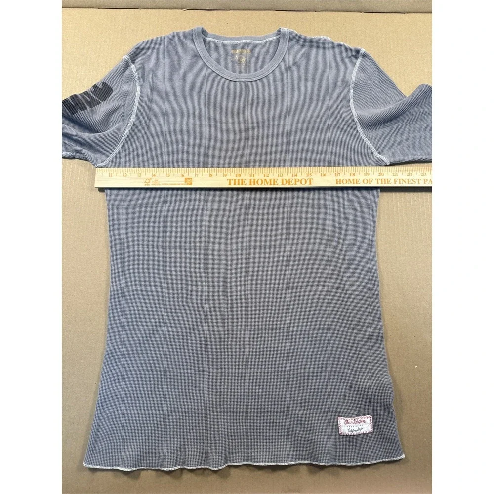 true religion‎ thermal Size XL, Gray, Logo Down Sleeve